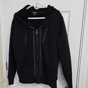 Eddie Bauer Black Textured Jacket